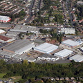 Cradley Business Park from the air