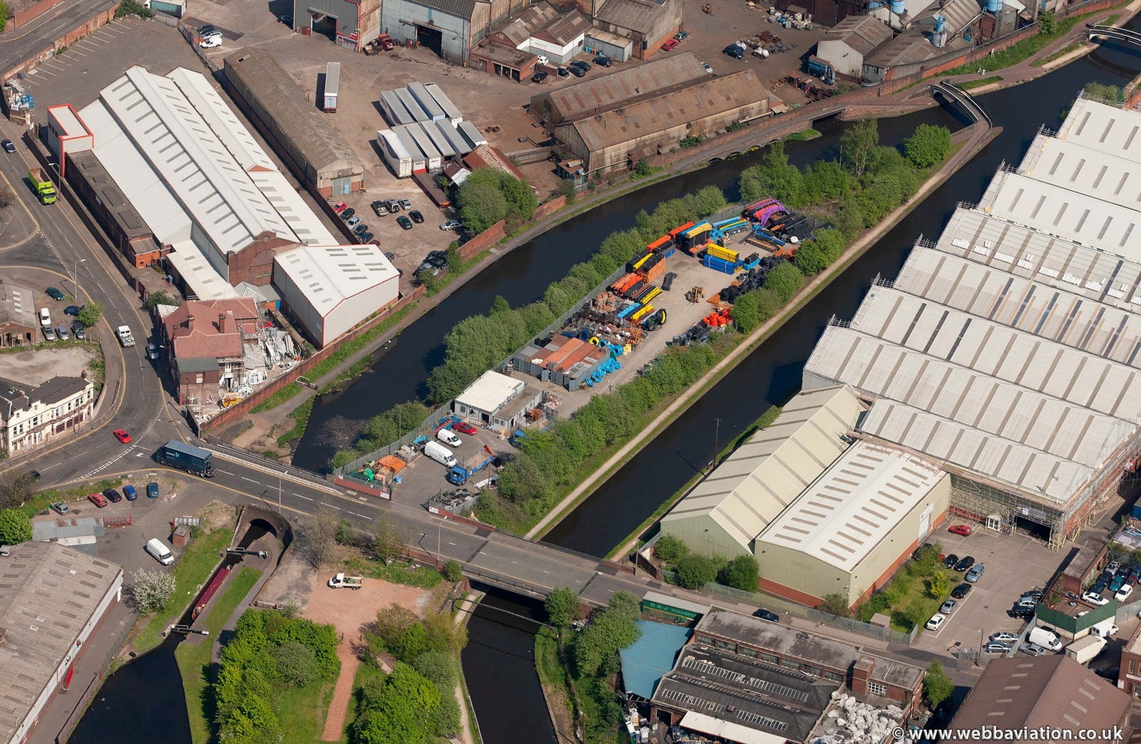 Smethwick Junction  from the air