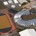 Sandwell Academy School, West Bromwich from the air