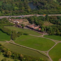 Sandwell Park Farm West Bromwich from the air
