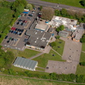Sandwell Community School West Bromwich from the air