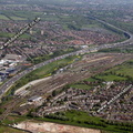 Brescot marshaling yard Walsall West Midlands aerial photograph 