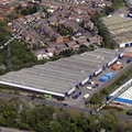 Maple Leaf Industrial Estate   Walsall West Midlands aerial photograph 