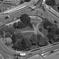 Chapel Ash Island roundabout , Wolverhampton from the air