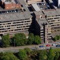 Crown House home to  HM Revenue & Customs   Wolverhamptonfrom the air