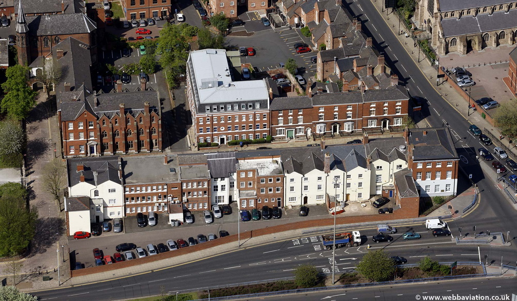George Street, Wolverhampton from the air