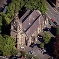 St. Mark's Church, Wolverhampton, from the air