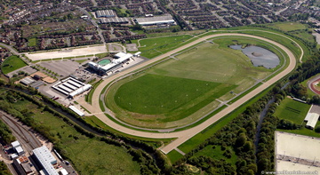 Wolverhampton Racecourse from the air