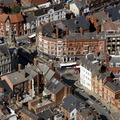 Wolverhampton city centre from the air