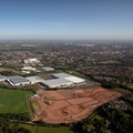  i54 Business Park Western Extension Wolverhampton from the air