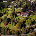 Wightwick Manor from the air