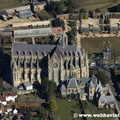 Arundel Castle West Sussex  aerial photograph 