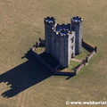 Hiorne Tower, Arundel West Sussex  aerial photograph 