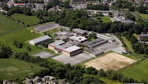 Dixons Cottingley Academy aka Aire Valley School Bradford  aerial photo