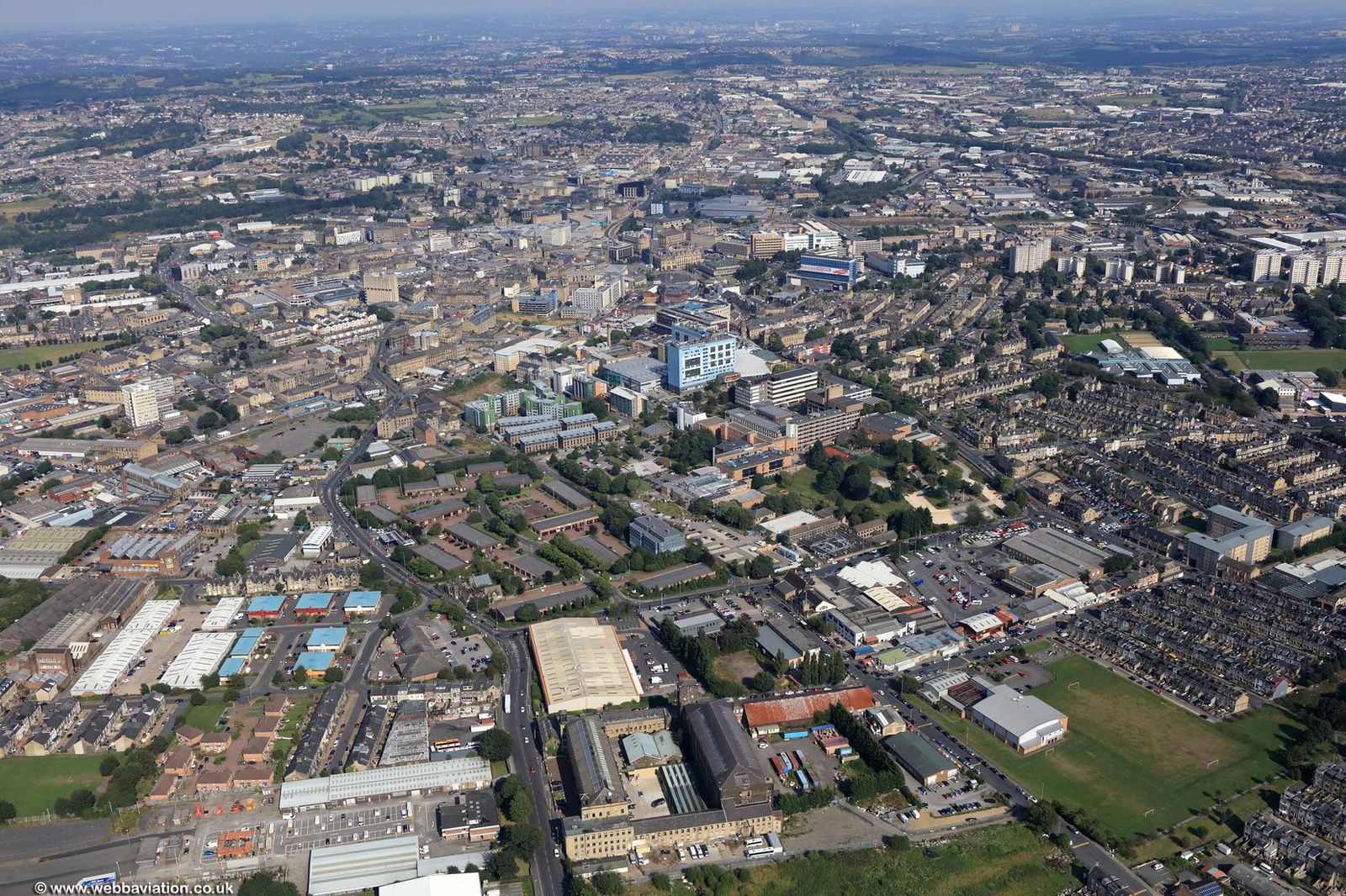 Bradford BD7  aerial photo
