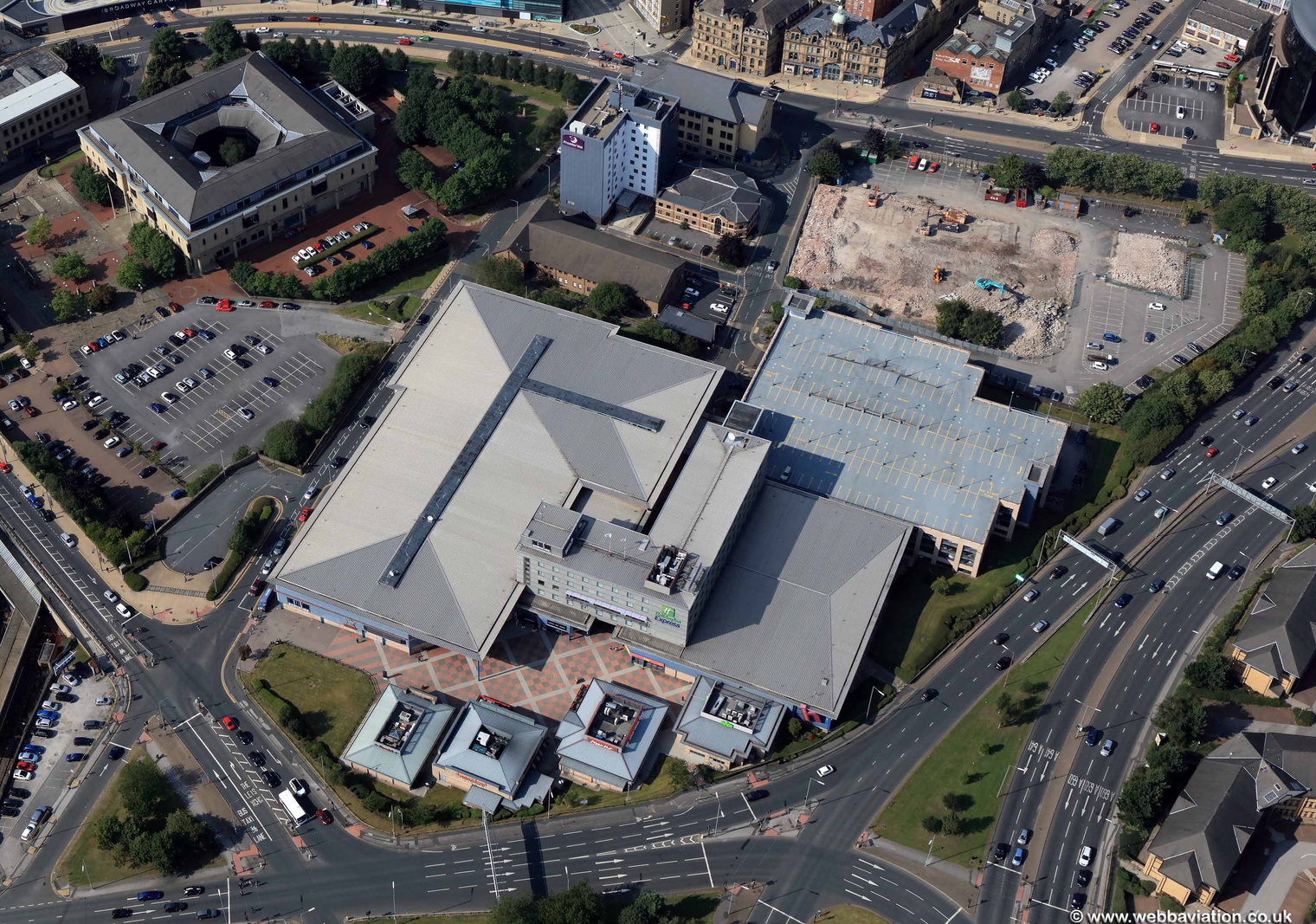Bradford Leisure Exchange aerial photo