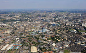 Bradford panoramic aerial photo