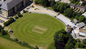 Ryshworth Park Cricket Ground Bingley aerial photo