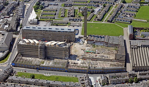 Lister Mills Bradford aerial photo