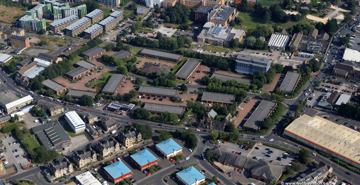 Listerhills Science Park Campus Rd Bradford BD7 aerial photo