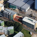 Norcroft Building and Norcroft Centre Bradford aerial photo
