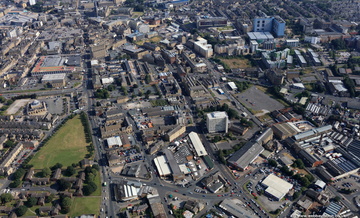 Westgate Bradford aerial photo