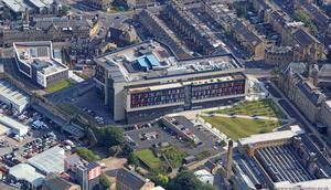 David Hockney Building, Bradford College Bradford  aerial photo