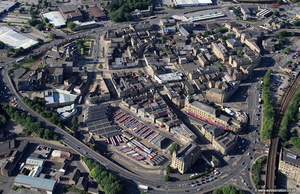 Dewsbury Town Centre  aerial photograph