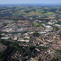 Dewsbury Town Centre  aerial photograph
