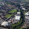 Mill Street W Dewsbury aerial photograph