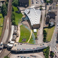Eureka! The National Children's Museum  Halifax UK aerial photo