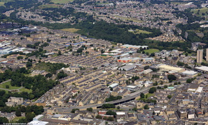 King Cross Rd Halifax aerial photo