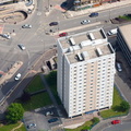 Lister Court Halifax UK aerial photo