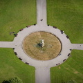 People's Park, Halifax UK aerial photo