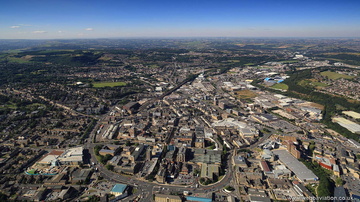 Huddersfield    from the air