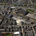 Huddersfield railway station   aerial photo