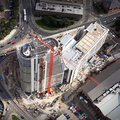 Bridgewater Place during construction from the air 