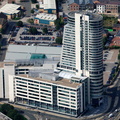 Bridgewater Place Leeds from the air 