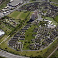 Cottingley, Leeds from the air 