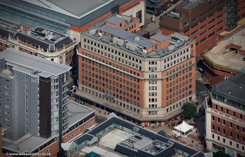 Direct Line House Leeds from the air 