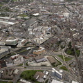 old aerial photograph of Leeds city centre taken in 2004