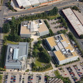 Leeds City Office Park from the air 