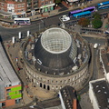 Leeds Corn Exchange from the air 