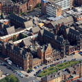 Leeds General Infirmary from the air 