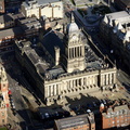 Leeds Town Hall from the air 