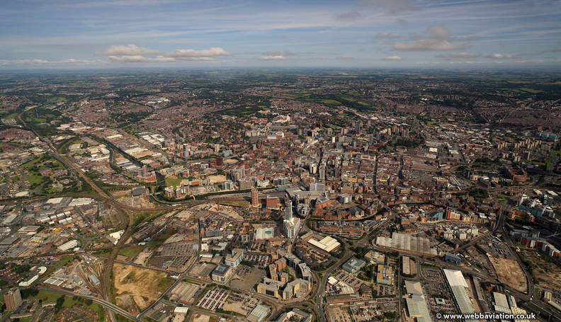 Leeds,  from the air 