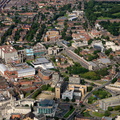 Leeds University from the air 