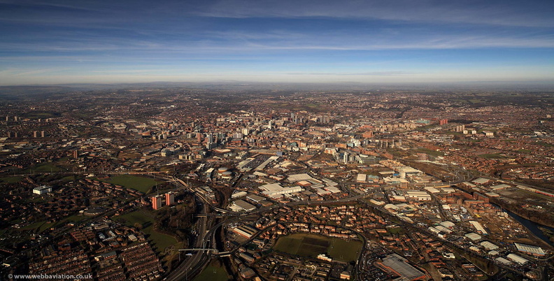 Leeds from the air 