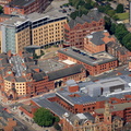 Leeds magistrates court  from the air 