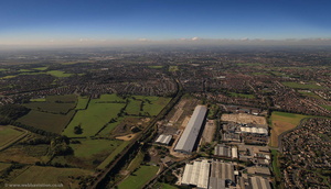 Royal Ordnance Factory Leeds from the air 